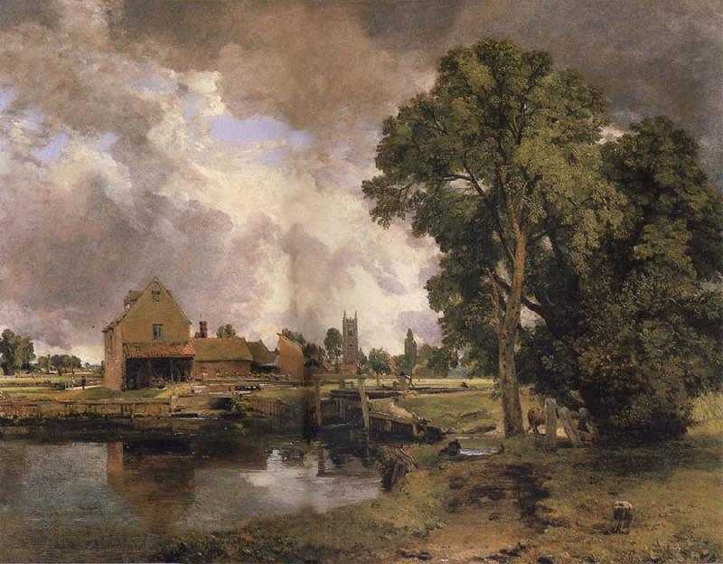 John Constable Dedham Mill Germany oil painting art